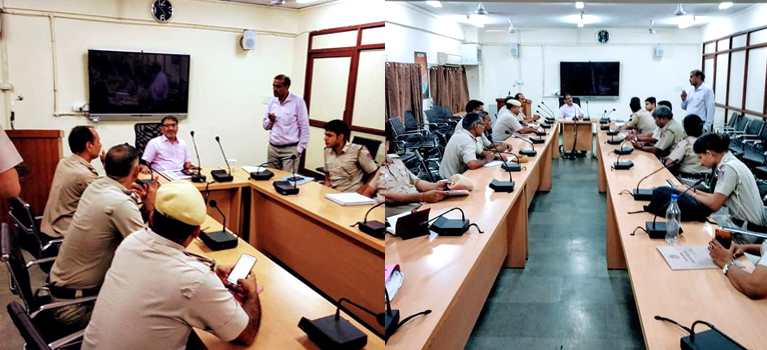 Interaction with inspectors and sub Inspectors of Delhi Police