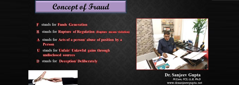 Fraud under the Companies Act, 2013