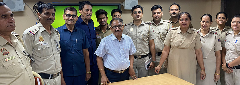 Interacted with Delhi Police inspectors and Investigating Officers