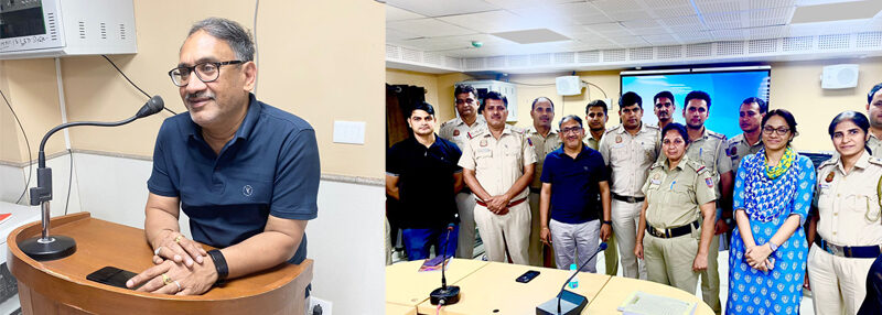 A very interesting and interactive session with Inspectors, Sub-inspectors and Investigating Officers of Delhi Police