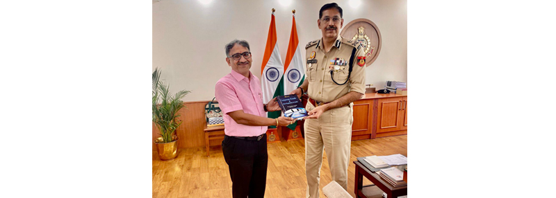 Prestigious moment of meeting with Sh Sanjay Arora, IPS, Commissioner of Police, Delhi