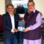 Presented my book to Sh Narinder Dhruv Batra former President of Indian Olympic Association (IOA)