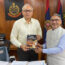 Prestigious moment of meeting & presenting my book to shri dependra pathak, ips, special commissioner of police, delhi police