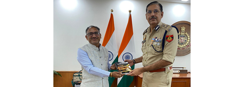 Meeting with Shri Sanjay Arora, IPS, Commissioner of Police, Delhi Police