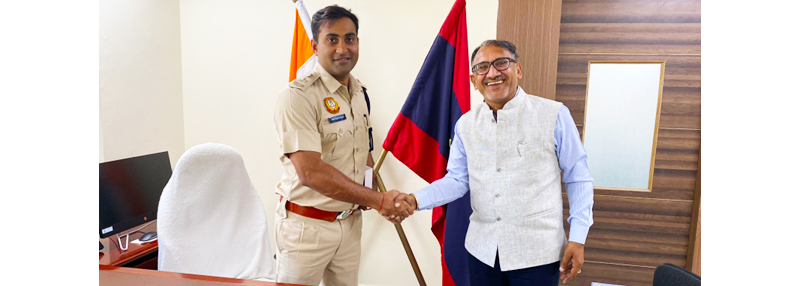 Meeting with Shri Sikandar Singh, Deputy Commissioner of Police (DCP), Delhi Police