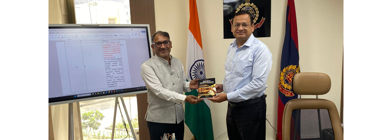 Meeting with Shri Rajneesh Gupta, IPS, Joint Commissioner of Police, Delhi Police