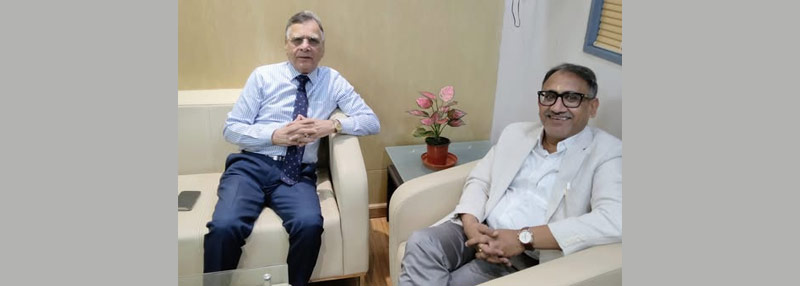 Meeting with Mr. V K Charoria
