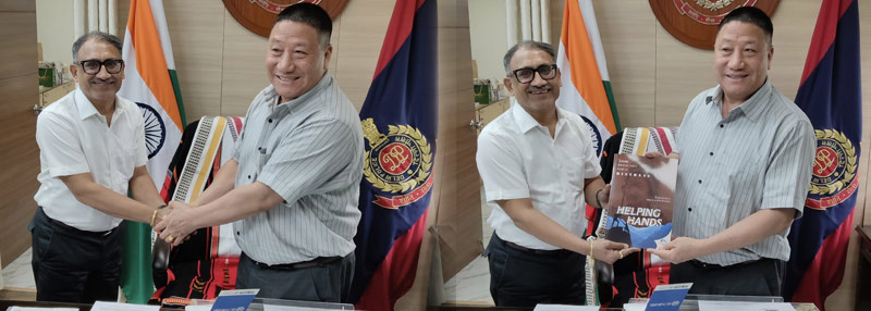 Meeting with Shri Robin Hibu, IPS Special Commissioner of Police, Delhi