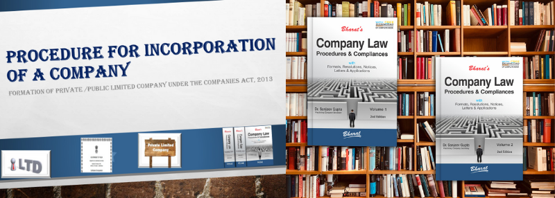 Procedure for incorporation of a  Private Company or Public Company