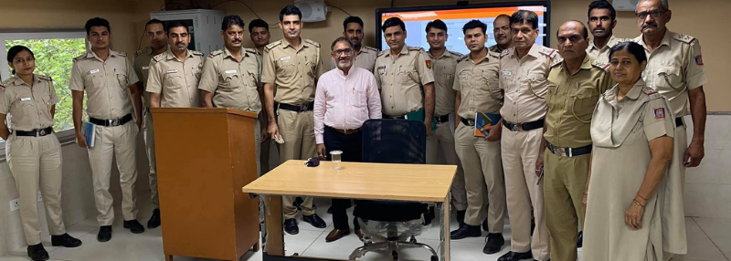 Interactive session on ‘Loan frauds and Analysis of Balance Sheet and cheating’ with Inspectors and Sub Inspectors of Delhi Police