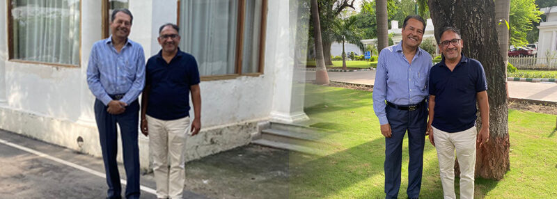 Had a great time and enjoyed the high tea with Dr. Bhaskar Chatterjee, a Former IAS officer