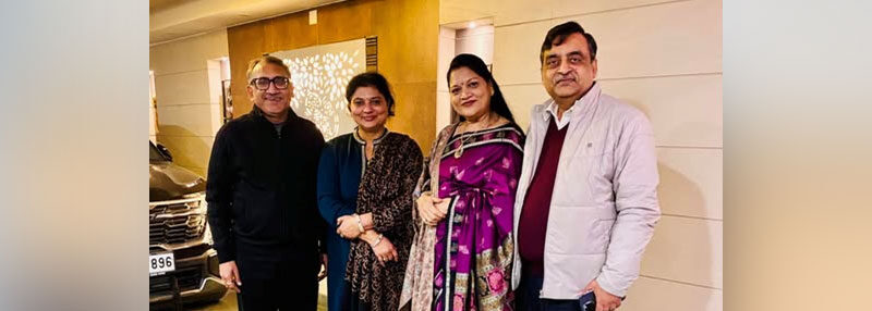 Gup Shup moments at my home with my friend Mr. Sanjay Jindal