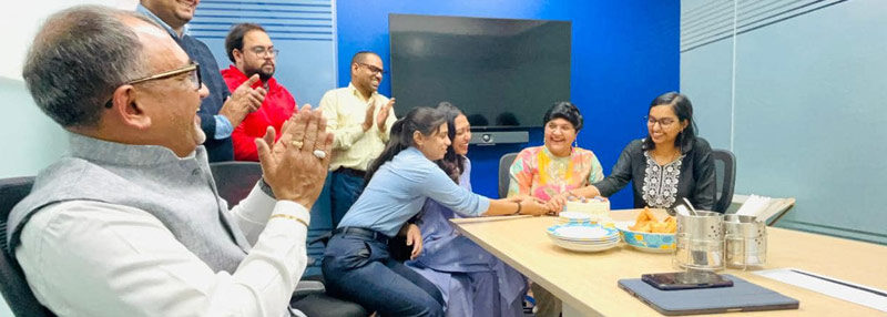 Celebration of Women’s Day at my friend’s office SBA Chambers, Advocates and Solicitors.