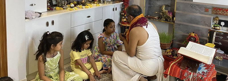 हिंदू धर्म में कंजक पूजनया कन्या पूजन काअत्यंत महत्व है