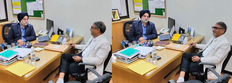 Another professional meeting with Sh G P Sahi