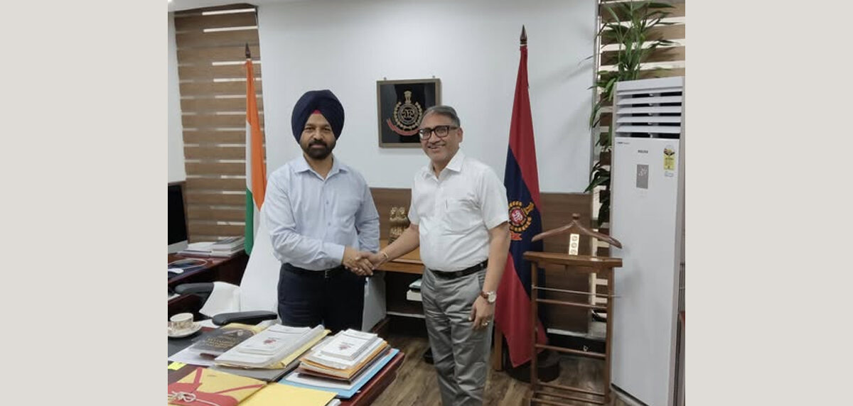Meeting with Shri Jaspal Singh Ji, IPS, Special Commissioner of Police