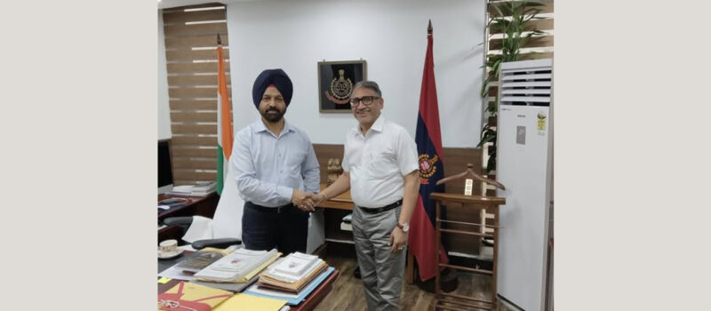 Meeting with Shri Jaspal Singh Ji, IPS, Special Commissioner of Police