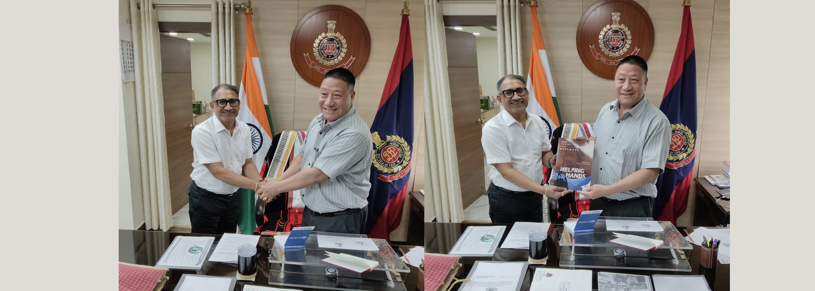 Meeting with Shri Robin Hibu, IPS Special Commissioner of Police, Delhi