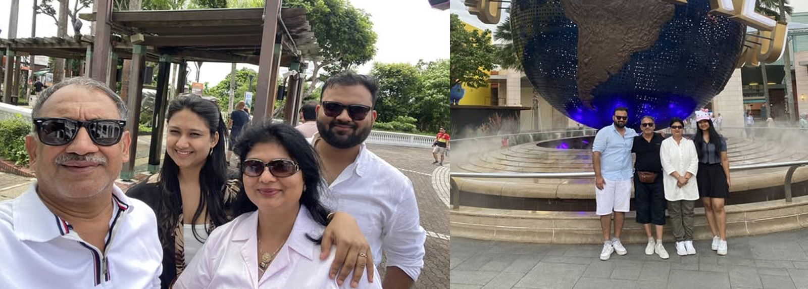 Celebration of 25th year of my daughter at Singapore