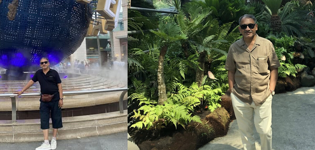 Celebration of 25th year of my daughter at Singapore