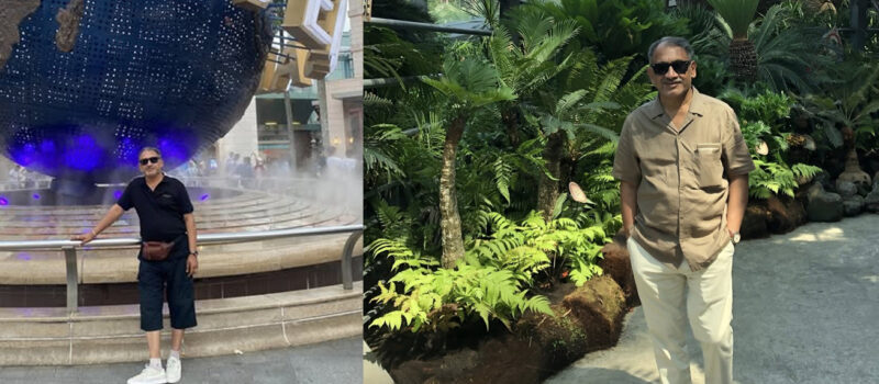 Celebration of 25th year of my daughter at Singapore