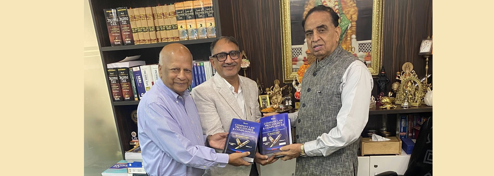 Meeting with the Tax Guru CA Dr. Girish Ahuja