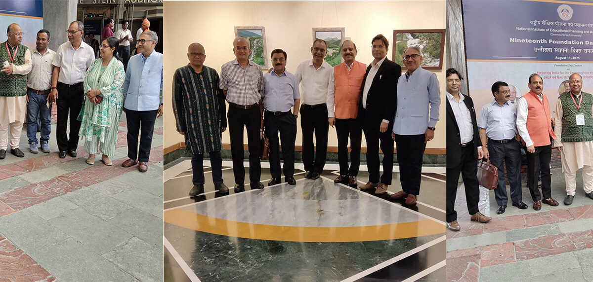 Attending 19th Foundation Day of National Institute of Educational Planning and Adminstration