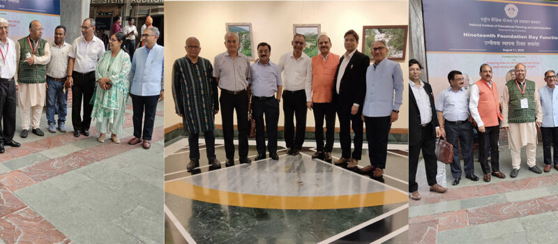 Attending 19th Foundation Day of National Institute of Educational Planning and Adminstration