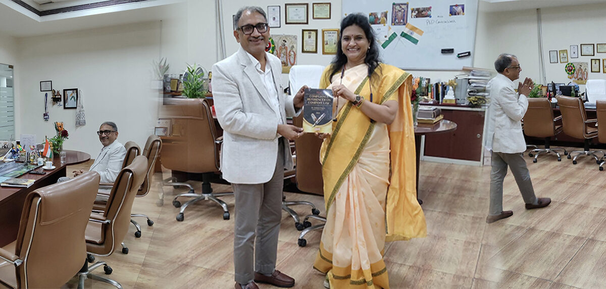 Meeting with Dr. Lata Suresh at Indian Institute of Corporate Affairs, Ministry of Corporate Affairs