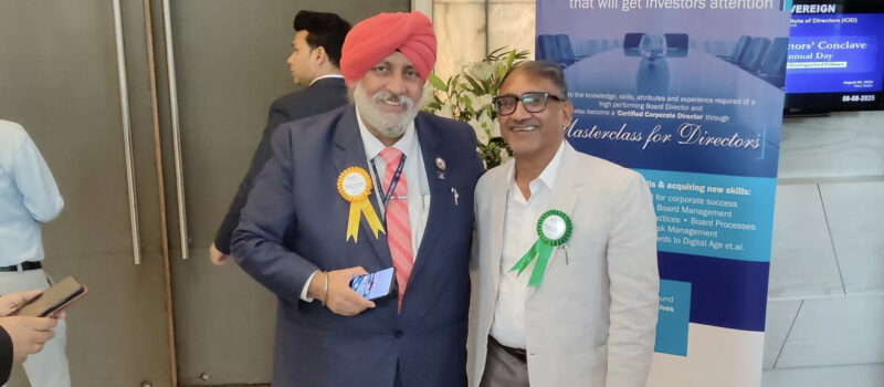 Meeting with CA Charanjot Singh Nanda, President of the Institute of Chartered Accountants of India