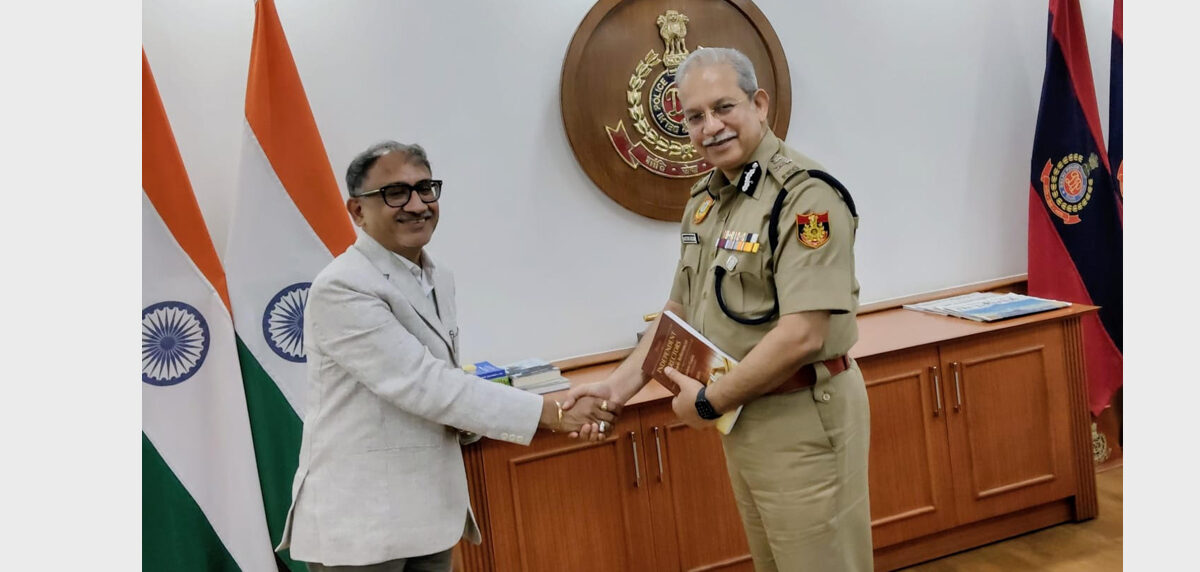 Book to Shri Satish Golchha, IPS, Commissioner of Police, Delhi