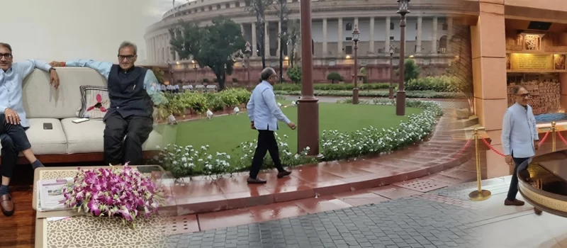 Meeting with OSD to Lok Sabha Speaker