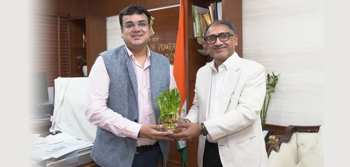 Meeting with additional private secretary to Minister of State for Power and Energy