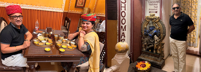 Kitchen holiday on Sunday Ghoomar at CP Delhi