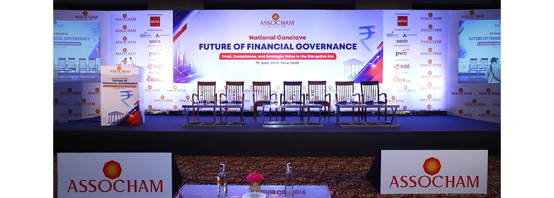 Meeting with Sh. Gyaneshwar Kumar Singh at ASSOCHAM’s National Conclave on Future of Financial Governance, New Delhi