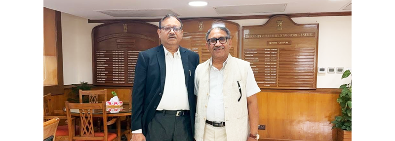 Reconnecting with My Friend Anand Mohan Bajaj, Deputy Comptroller and Auditor General of India, After a Long Time